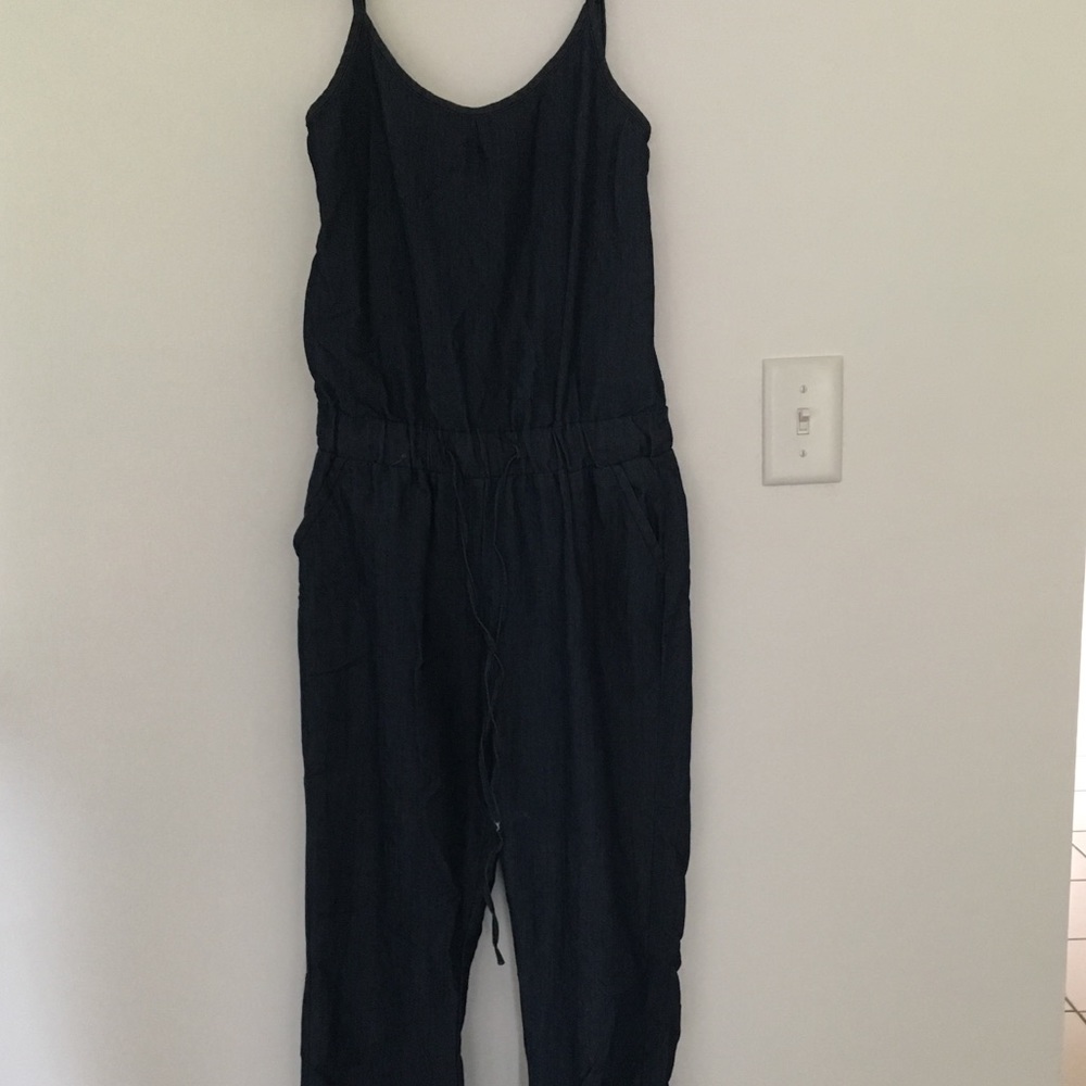 Roma studio blue Jean romper